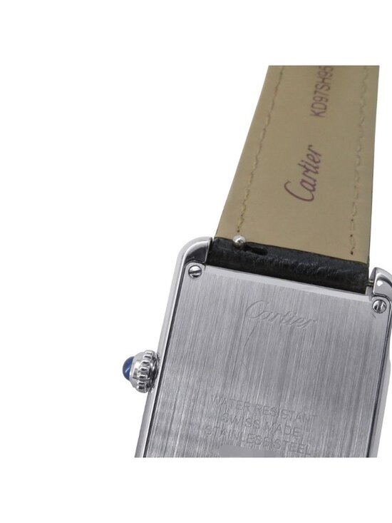 Cartier Tank Solo SM Watch Silver Dial Quartz main image 9